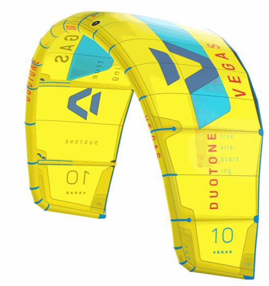 Duotone-Vegas-2020-Tubekite-gelb Tubekite Vegas 2020 - Freestyle und Power Kite