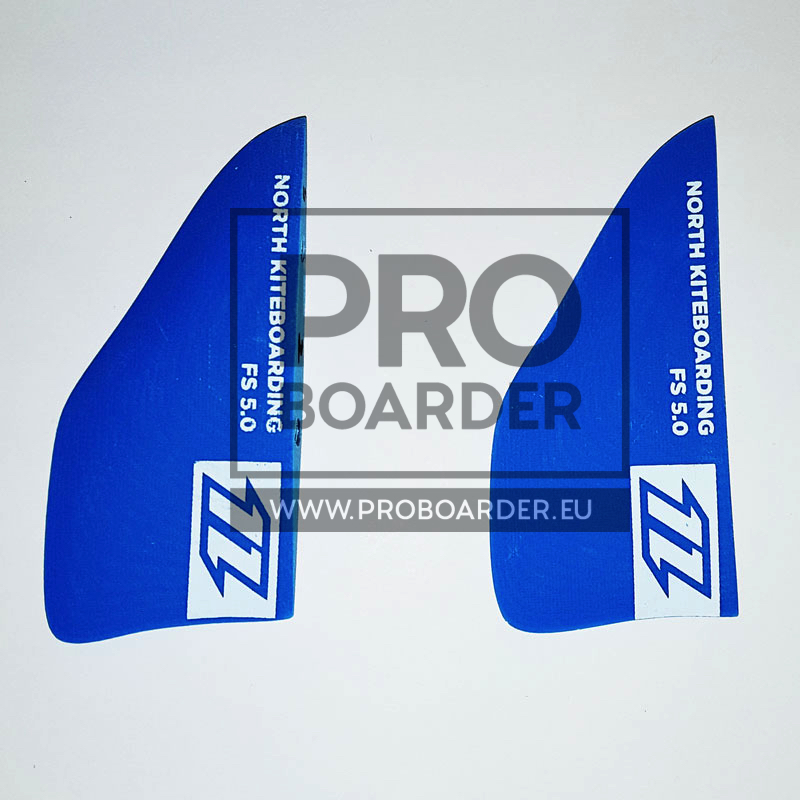 north-kiteboarding-finnen-fs-pair-paar-finset-pair-paar-freestyle-blau-fs-5-0-cm Freestyle Finset S Bend North + Duotone Finnen (Paar) für Twintips - Kiteboard Finnen für Bidirectio