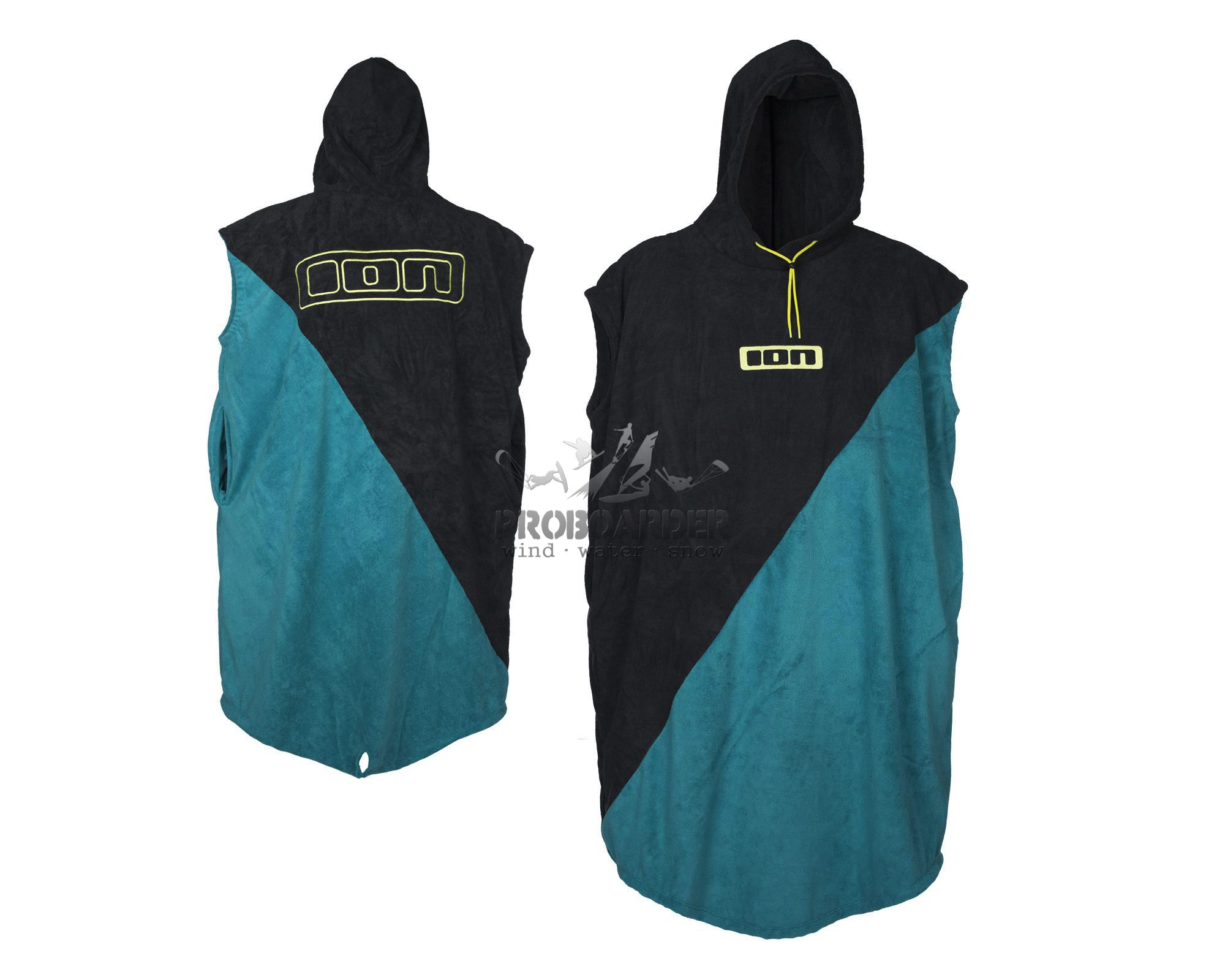 ion-poncho-kitesurfen-black-petrol563627c44af47 ION Poncho / Umkleide-Handtuch