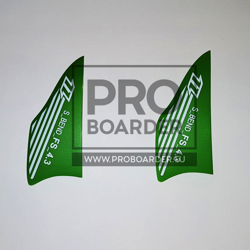 north-kiteboarding-finnen-finset-freestyle-4-3-cm Freestyle Finset S Bend North + Duotone Finnen (Paar) für Twintips - Kiteboard Finnen für Bidirectio
