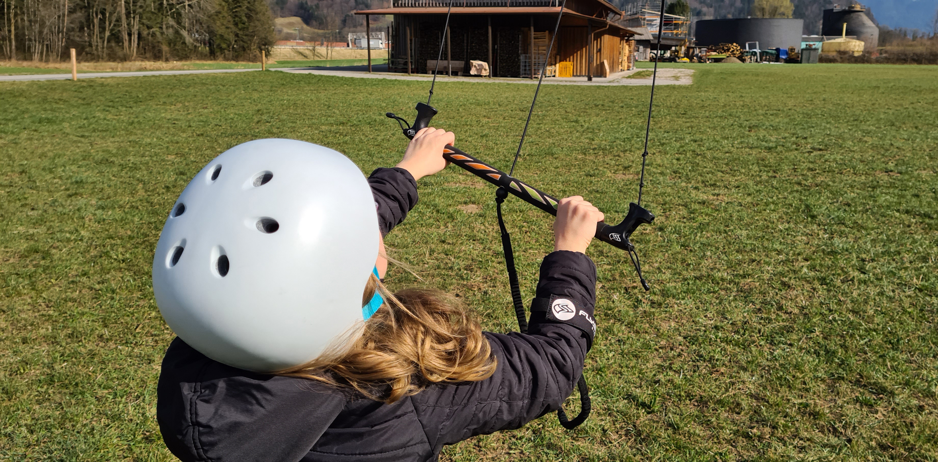 2020-03-27-15-18-41sXTmGhYaWfWop Softkite Peak 1.3m - Trainerkite, Trainingskite, Kite gebraucht
