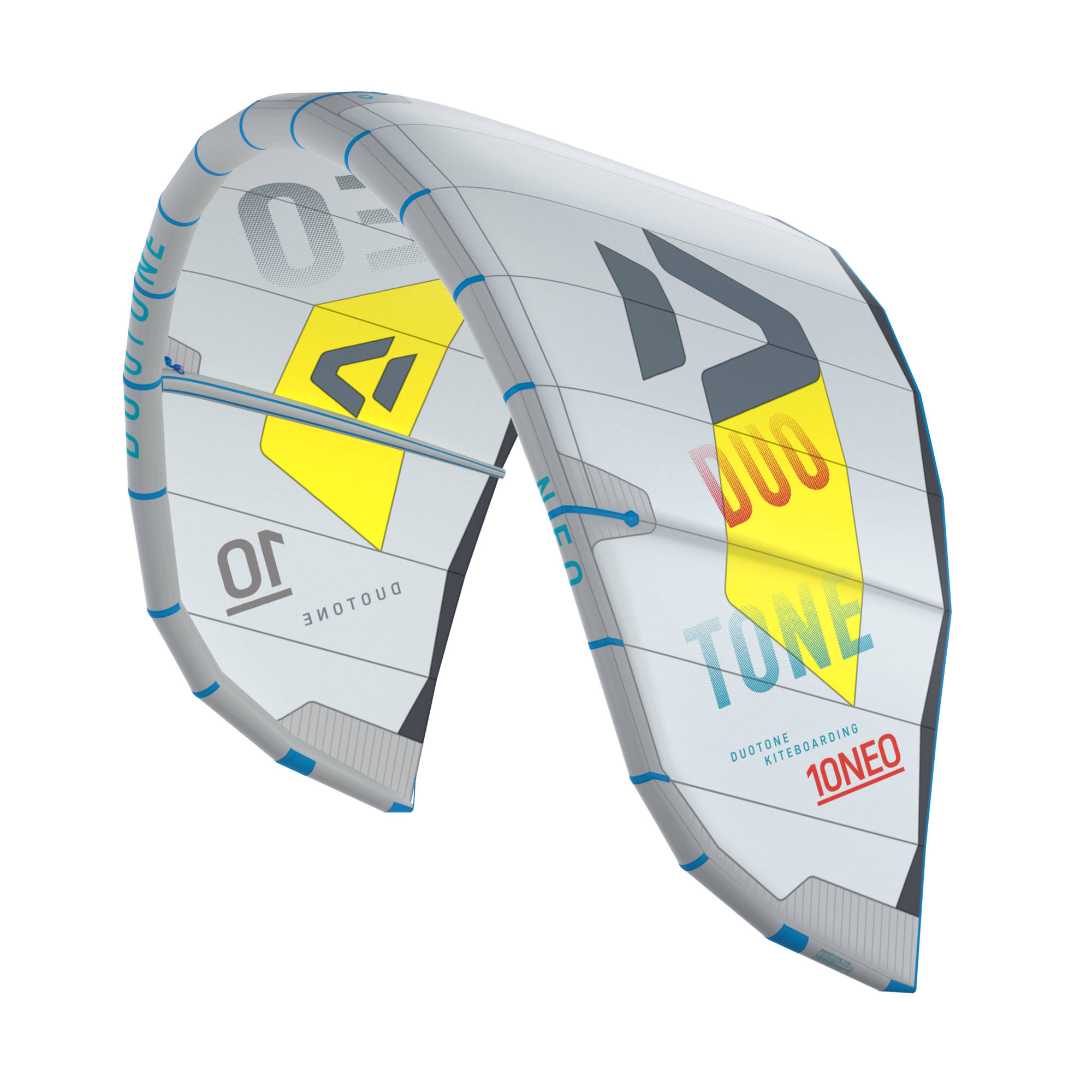 Duotone-Neo-2020-Tubekite-grau Tubekite NEO 2020 - Wave und Freeride Kite